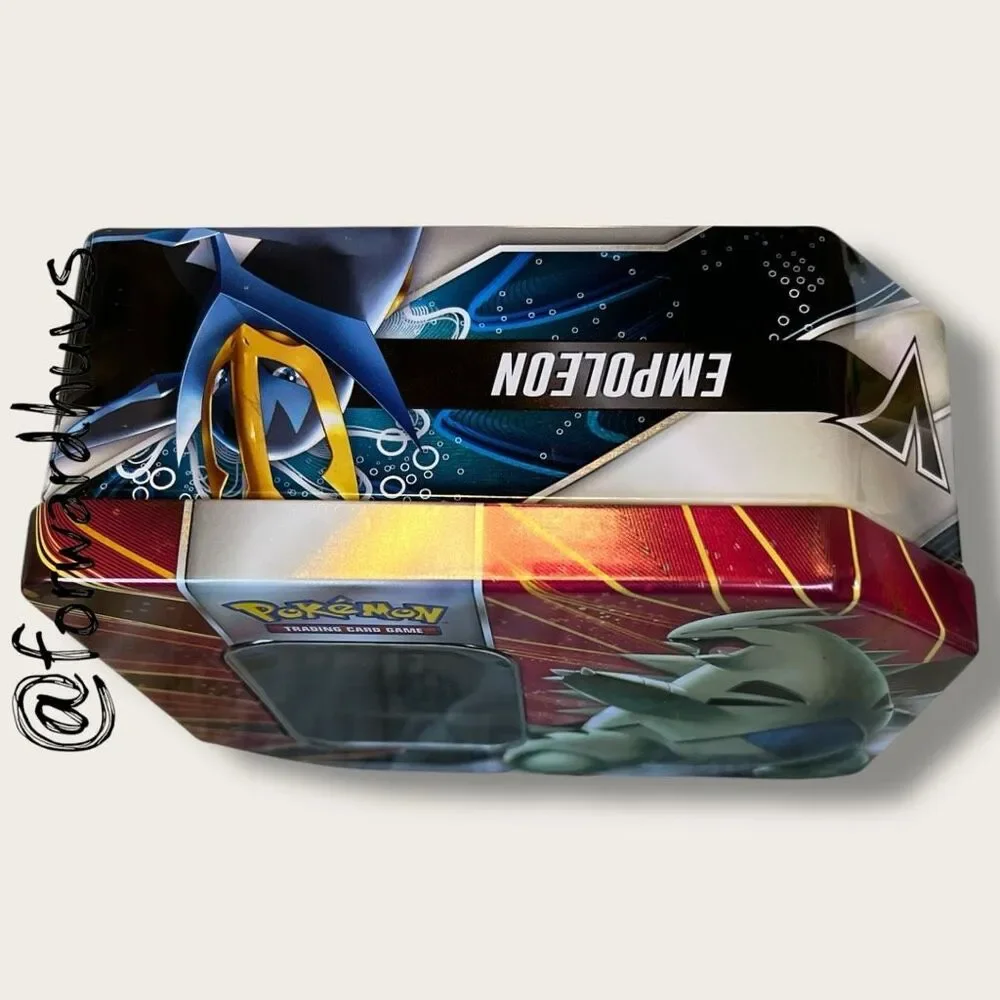 Pokémon V Strikers Tin – Empoleon (Empty Collector’s Tin)